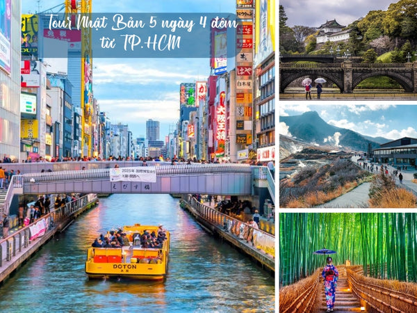Tour Nhật Bản 5 ngày 4 đêm từ TP.HCM