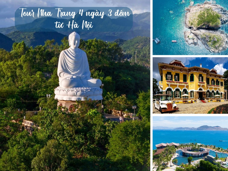 Tour Nha Trang 4 ngày 3 đêm từ Hà Nội