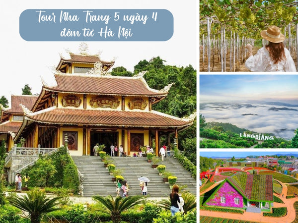 Tour Nha Trang 5 ngày 4 đêm từ Hà Nội