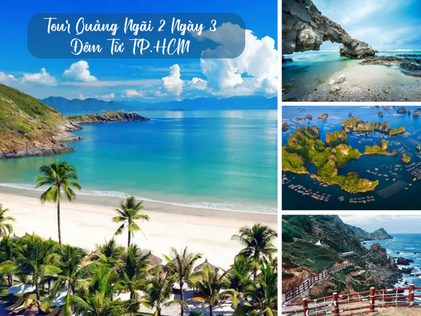 Tour Quảng Ngãi 2 Ngày 3 Đêm Từ TP.HCM
