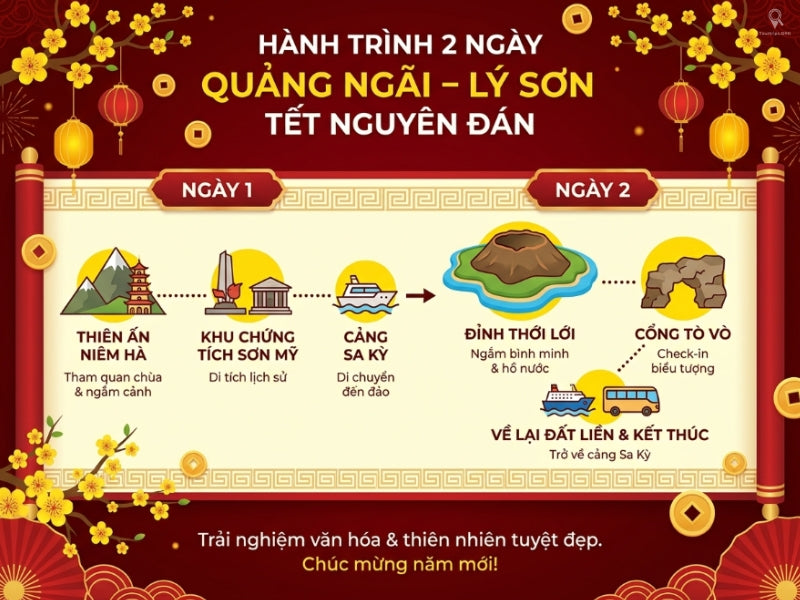 Tour Tết Dương Lịch Quảng Ngãi