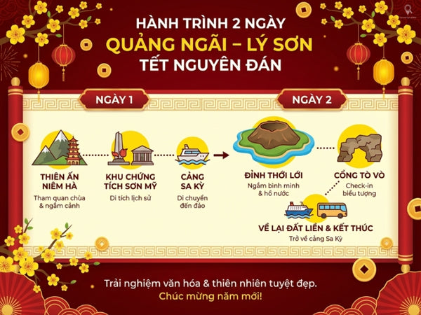 Tour Tết Dương Lịch Quảng Ngãi