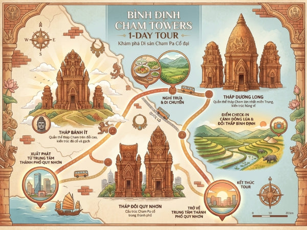 Tour Tháp Chăm Bình Định 1 Ngày
