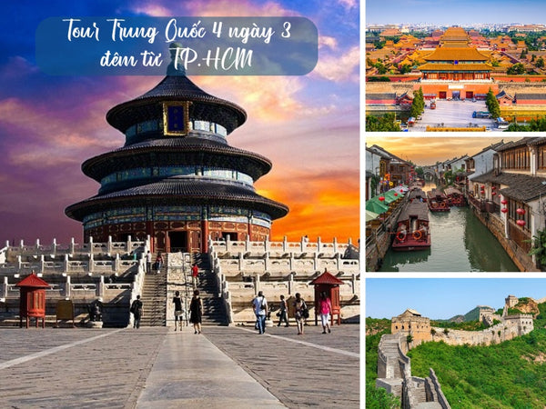 Tour Trung Quốc 4 ngày 3 đêm từ TP.HCM