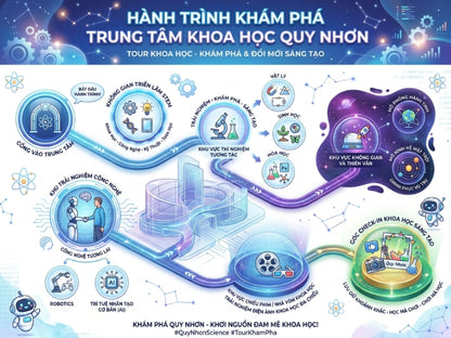 Tour Trung Tâm Khám Phá Khoa Học Quy Nhơn