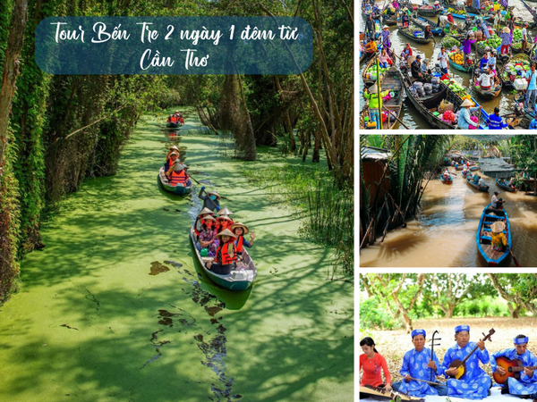 Tour Bến Tre 2 ngày 1 đêm từ Cần Thơ