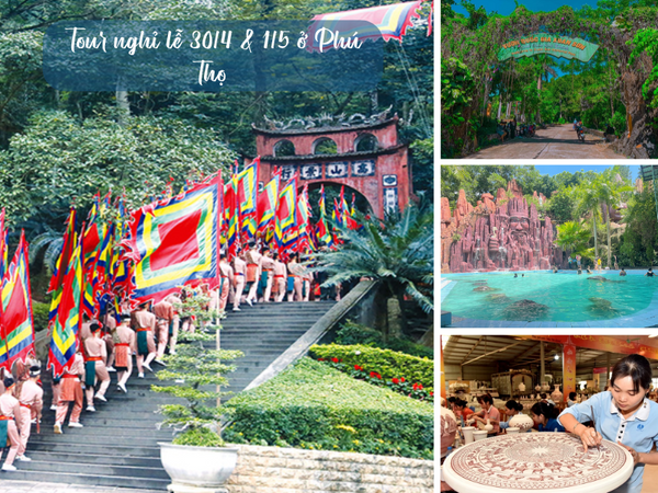 Tour nghỉ lễ 30/4 & 1/5 ở Phú Thọ