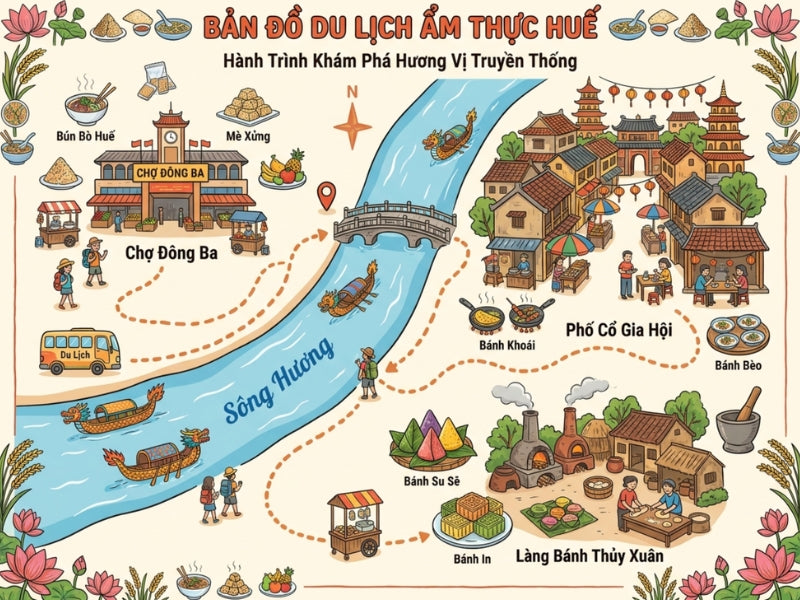 Tour Khám Phá Ẩm Thực Huế