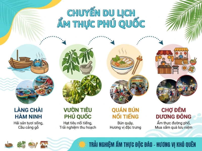 Tour Khám Phá Ẩm Thực Phú Quốc