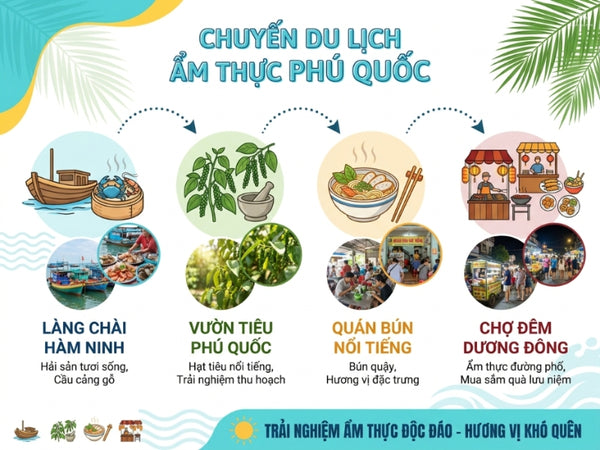 Tour Khám Phá Ẩm Thực Phú Quốc