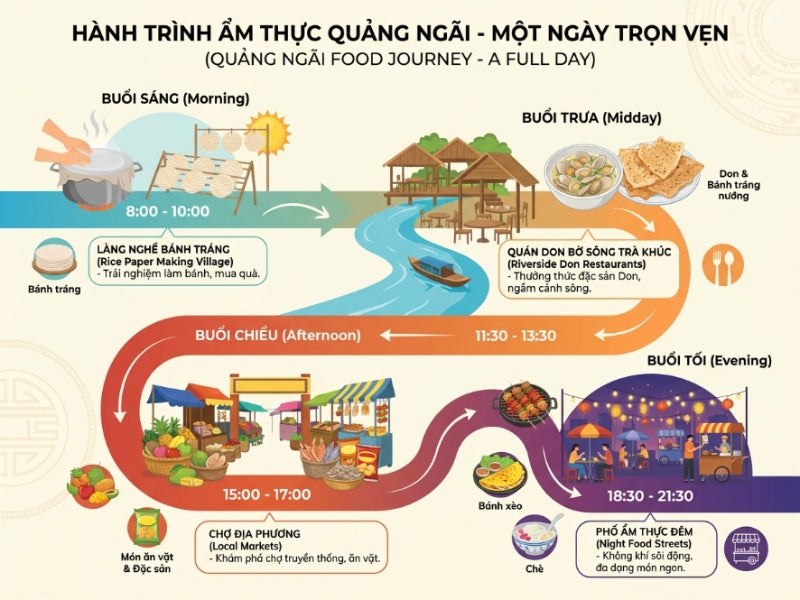 Tour Khám Phá Ẩm Thực Quảng Ngãi