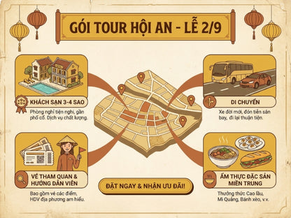 Tour Nghỉ Lễ 2/9 Hội An