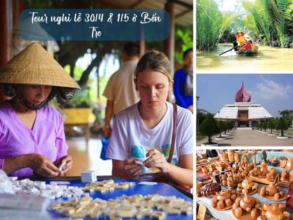 Tour nghỉ lễ 30/4 & 1/5 ở Bến Tre