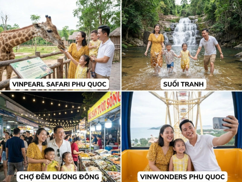 Tour Thiết Kế Theo Yêu Cầu Phú Quốc