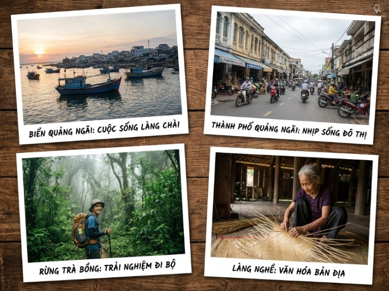Tour Thiết Kế Theo Yêu Cầu Quảng Ngãi