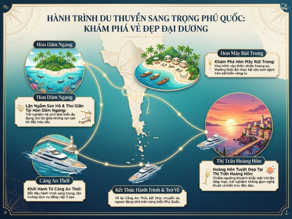 Tour Trải Nghiệm Du Thuyển Phú Quốc