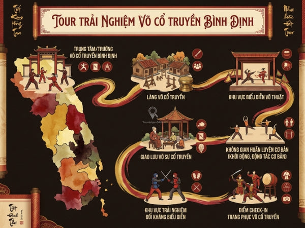 Tour Trải Nghiệm Võ Cổ Truyền Bình Định