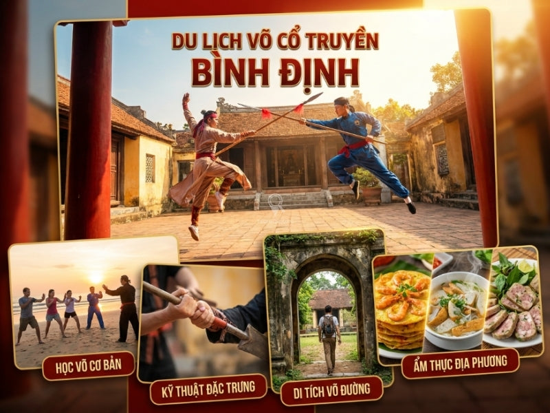 Tour Trải Nghiệm Võ Cổ Truyền Bình Định