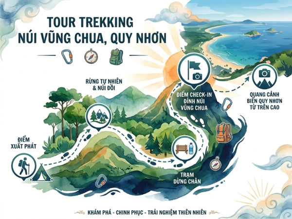 Tour Trekking Núi Vũng Chua Quy Nhơn