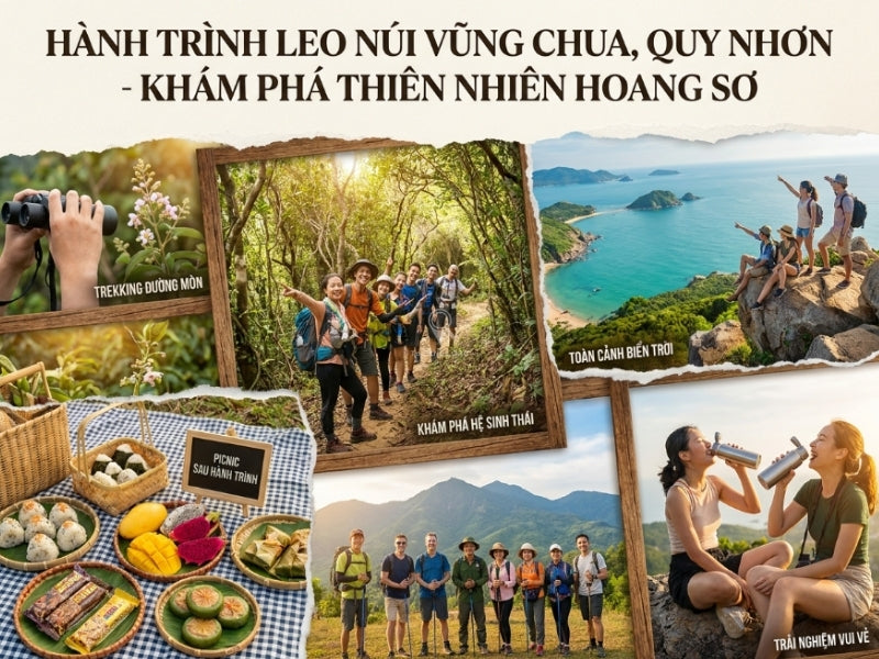 Tour Trekking Núi Vũng Chua Quy Nhơn