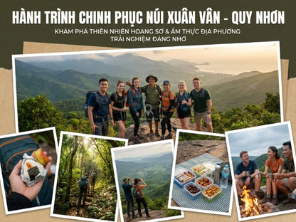 Tour Trekking Núi Xuân Vân Quy Nhơn