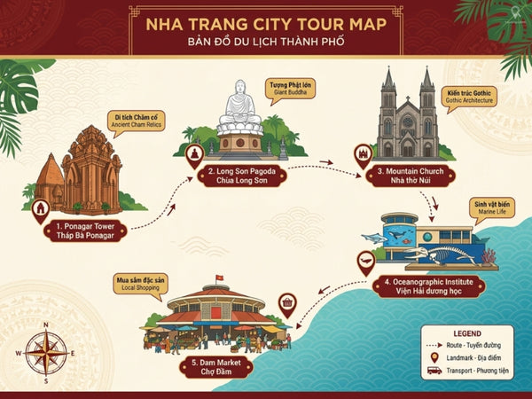City Tour 1 Ngày Tại Nha Trang