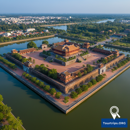 Tour Đại Nội Aerial View