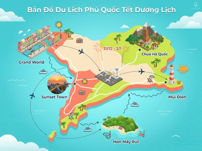 Tour Tết Dương Lịch Phú Quốc