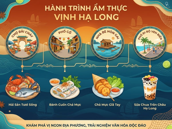 Tour Khám Phá Ẩm Thực Hạ Long