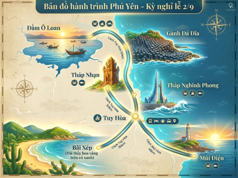 Tour Nghỉ Lễ 2/9 Phú Yên