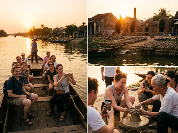 Tour Trải Nghiệm Du Thuyền Hội An