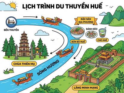 Tour Trải Nghiệm Du Thuyền Huế
