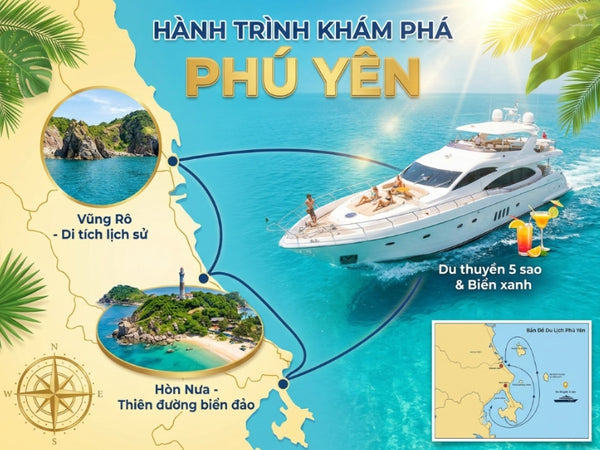 Tour Trải Nghiệm Du Thuyền Phú Yên